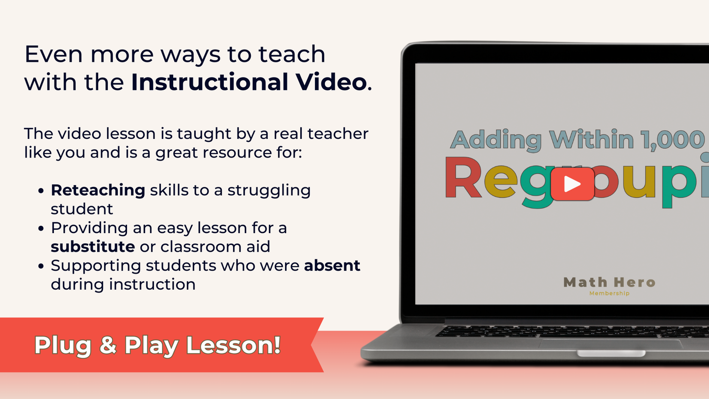 Addition with Regrouping Video